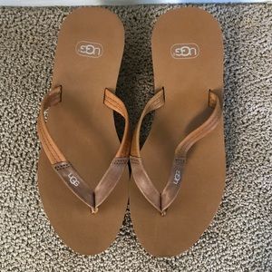 ugg ruby wedge flip flops